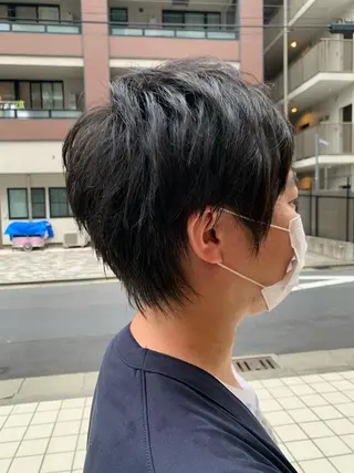 ショート メンズ 髪質改善 LIME 長野駅のヘアスタイル