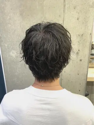 パーマ メンズ 🟠soLo🟠染谷 駿介🟠髪質改善🟠のヘアスタイル