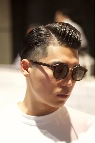 ショート メンズ 名郷 偉織　　メンズカットのヘアスタイル