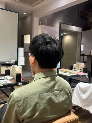 メンズ Rudder 牛嶋のヘアスタイル