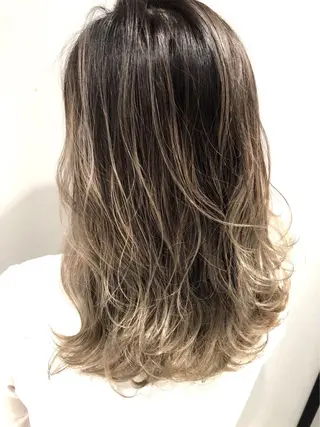 セミロング MIRIM栄 野田航生のヘアスタイル