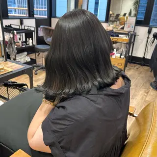 ミディアム カラー otoha✳︎ くすみ艶カラーのヘアスタイル
