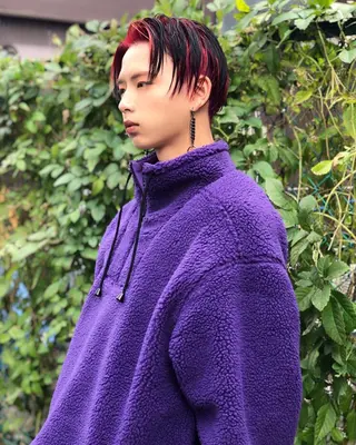 ショート カラー メンズ 山下 亮輔のヘアスタイル