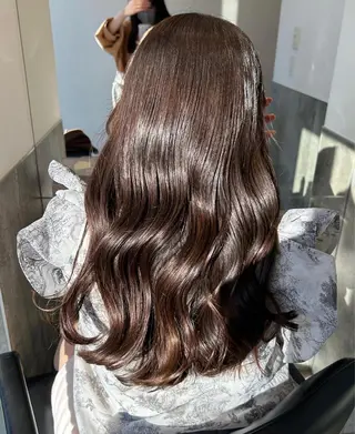 ロング カラー パーマ ヘアアレンジ メンズ キッズ stylist 🌸 kana.のヘアスタイル