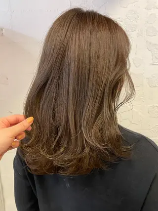 ミディアム カラー hazuki 🌝のヘアスタイル