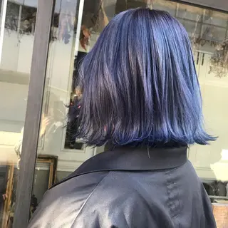 ミディアム カラー レイヤー/ブリーチ HIKARU ♡のヘアスタイル