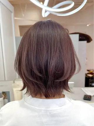 ミディアム 濱口 健慎のヘアスタイル