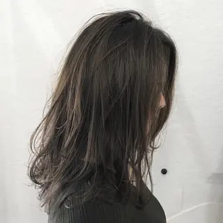 セミロング カラー K-POP好き美容師 🇰🇷Kai.Yのヘアスタイル