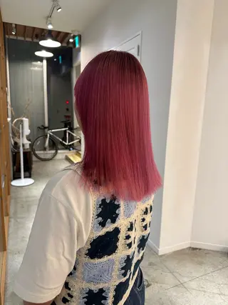 ミディアム カラー ㅤㅤㅤㅤㅤㅤㅤㅤㅤㅤ 彩衣のヘアスタイル