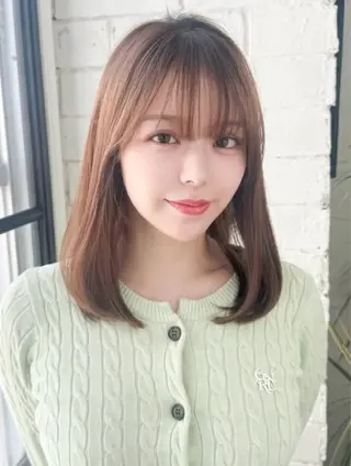 セミロング 🫧髪質改善🫧 マツモトのヘアスタイル