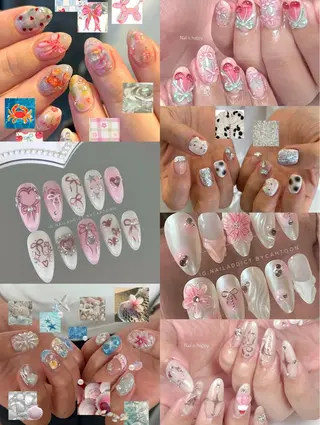 ネイル 長さだし専門店 M2　rikaのネイルデザイン