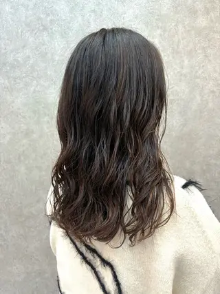 ロング カラー パーマ 【enil代表】 杉林和哉のヘアスタイル