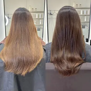 ロング EIGHT plum TOKIOリミテッドのヘアスタイル