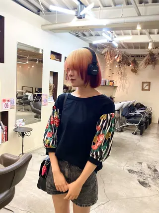 ショート カラー ウチダ ユウヤのヘアスタイル