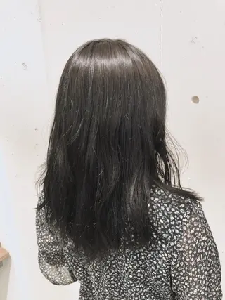 ミディアム カラー パーマ ヘアアレンジ 【ツヤ髪美容師】 ツダケイスケのヘアスタイル