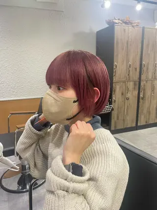 ショート yui/ layer cutのヘアスタイル