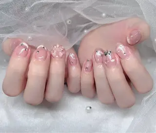 ネイル 🎀PG🩵 ネイルサロンのネイルデザイン