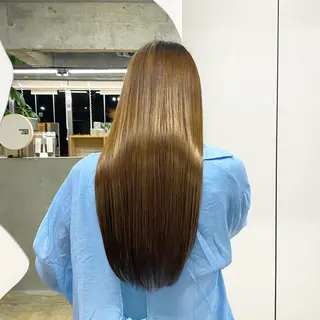 ロング 茜璃/ブリーチカラー /レイヤーカットのヘアスタイル