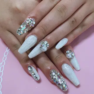 セミロング ネイル 《LB》ラブリエ Nail&eyeのマツエク・マツパデザイン