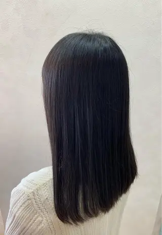 セミロング 加藤 遥花のヘアスタイル