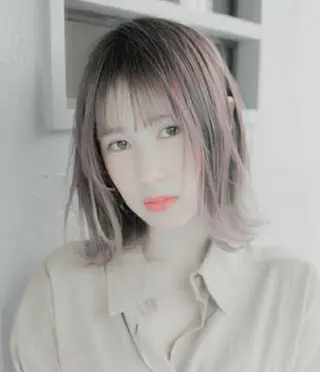 ショート カラー ✂️✂️徳　田✂️ ✂️のヘアスタイル
