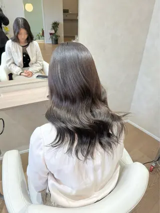 ミディアム 艶カラー /顔周り◎ 小川泰輝🫧のヘアスタイル