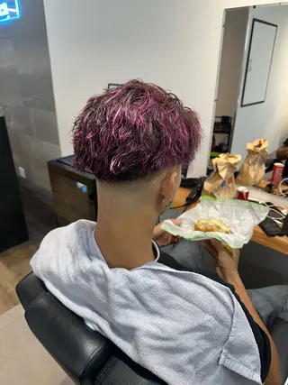 カラー メンズ 🇺🇸大宮パーマ 波巻き/ツイスパのヘアスタイル