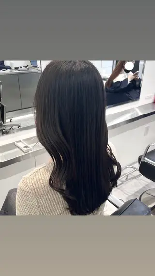 ロング カラー Parve Mix 森 美遥🩶⛓️のヘアスタイル