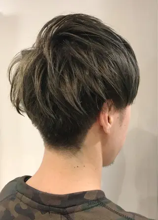 ショート カラー メンズ 二児のパパで店長な 戸田健治のヘアスタイル