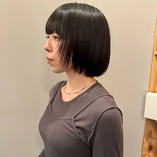 ショート カラー 🌿レイヤーボブ/パ ーマ🌿　木梨健太のヘアスタイル