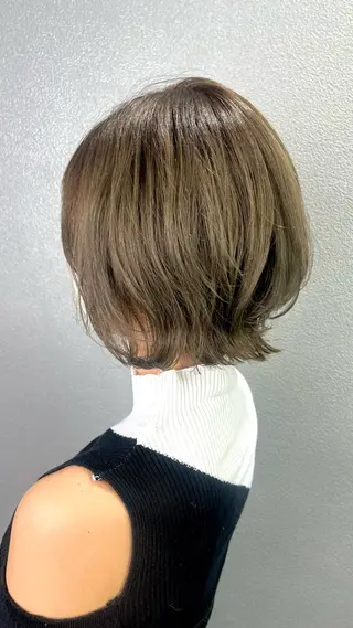 ショート カラー ブリーチ/髪質改善 Norikaのヘアスタイル