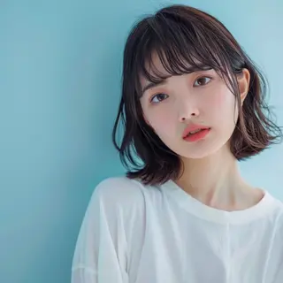 ショート カラー Luisハイライト　 喜連瓜破、髪質改善のヘアスタイル