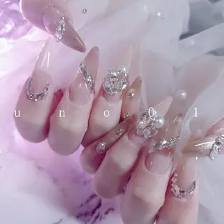 ネイル 梅田🦄中崎町🩵 u n o 0 1のネイルデザイン