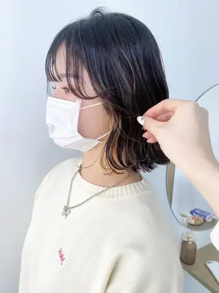 ショート カラー ヘアアレンジ ひなの .のその他イメージ