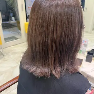 ミディアム 白髪染め /増田桃子のヘアスタイル