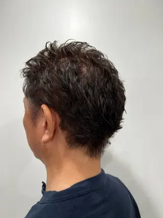 カラー メンズ SHIAN 橋本 Daikiのヘアスタイル