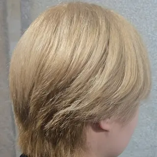 カラー メンズ 艶髪縮毛矯正×透明感 カラー◎mikuのヘアスタイル