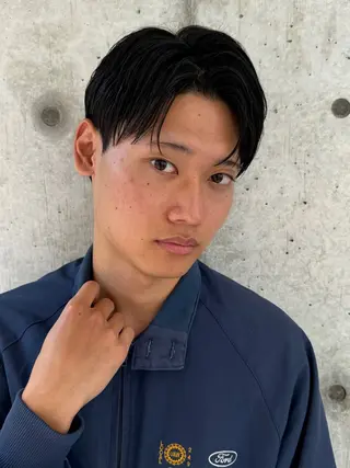 ショート カラー パーマ ヘアアレンジ メンズ メンズ特化酒井翔太 /メンズカット/名駅のヘアスタイル