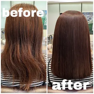 セミロング ✨髪質改善✨ /しみちゃん【清水】のヘアスタイル