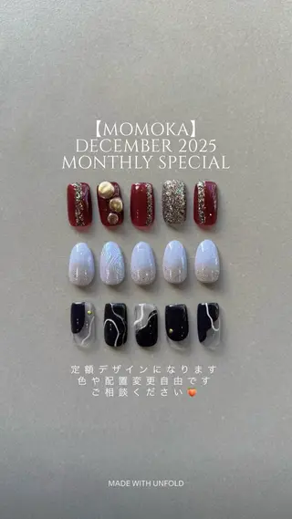 ネイル Momoka ネイリスト福岡/薬院のネイルデザイン