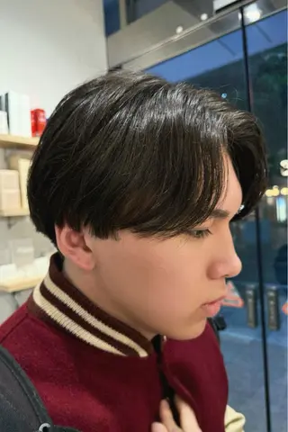 ショート メンズ 藤崎百道メンズカット Zina/森井唯央のヘアスタイル