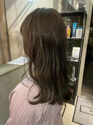 ミディアム カラー 🟩白髪ぼかし/ボブ /ショートヘア/大司のヘアスタイル