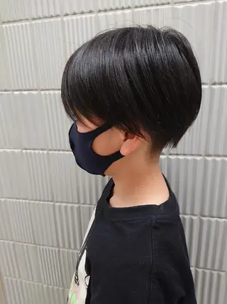 ショート キッズ 南 ちひろのヘアスタイル