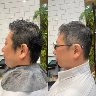 ショート メンズ 💈トレサンパ 💈金山駅✂︎愛実のヘアスタイル