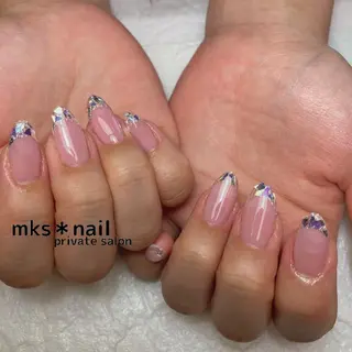 ネイル mks＊nail //  枚方長尾のネイルデザイン