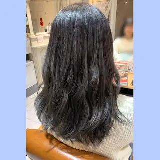 ロング カラー 浅沼 久瑠美のヘアスタイル