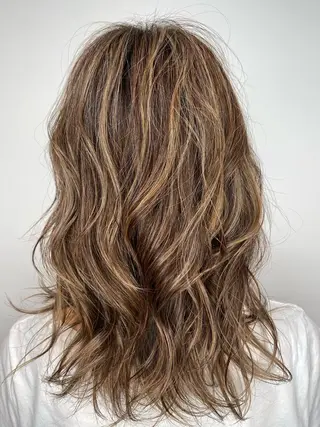 カラー デザインカラーウルフ 宙也のヘアスタイル