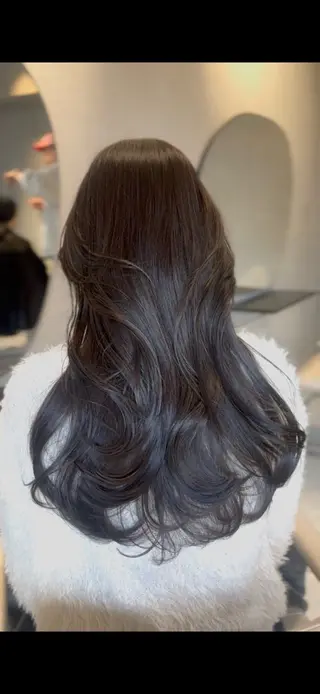 セミロング カラー ANJU/本町肥後橋 /似合わせカラー💖のヘアスタイル