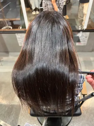 ミディアム 渡邊 和紀のヘアスタイル