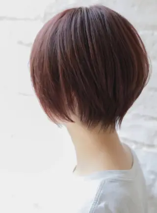 ショート ハモチユウゴ 髪質改善/縮毛矯正のヘアスタイル